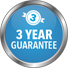 3 year guarantee